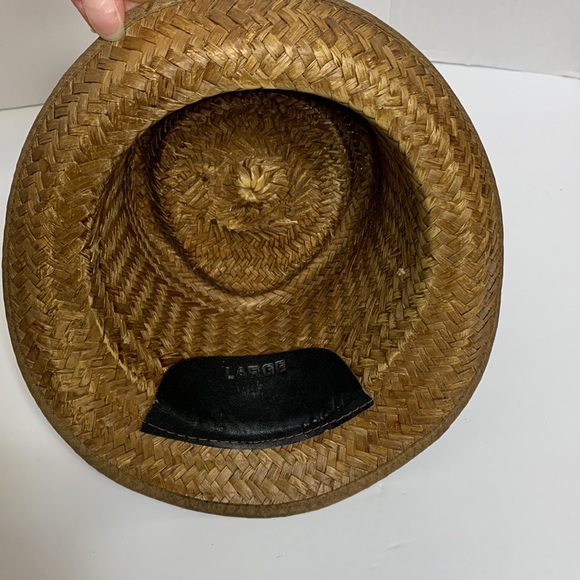 Vintage Straw Woven Hat | Unisex Chinese Walking Cap | Vegan Eco Friendly Boho - Picture 8 of 10